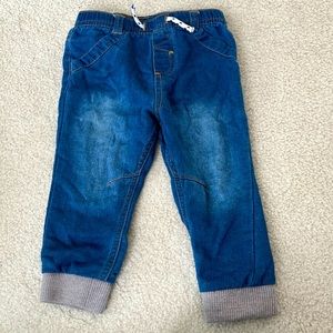Cat and Jack denim pants. 18 months